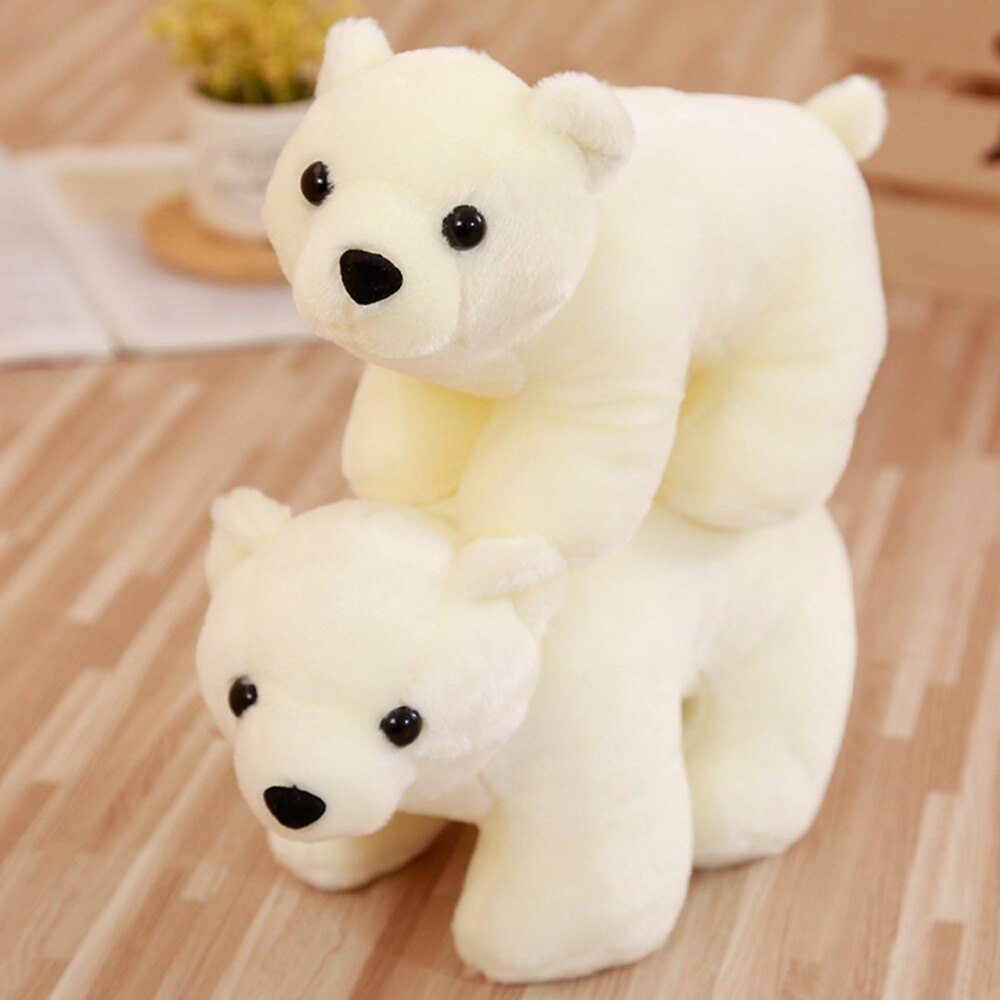 25-30 Cm Simulation Polar Bear Plush