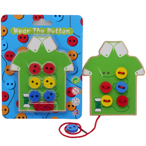 Montessori Educational Toys Children Beads Lacing Board - Combo 5 Units