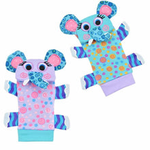 Load image into Gallery viewer, Lovely Skid Animal Cotton Toy Socks Baby Boy Girl Rattle - Combo 5 Units