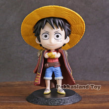 Load image into Gallery viewer, Anime One Piece Luffy Ace Marco Shanks Yasopp Benn Beckman Q Version Pvc Figures Toys - Combo 5Pcs
