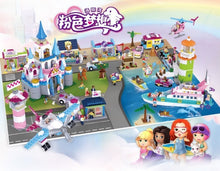 Load image into Gallery viewer, 323Pcs Girl Dolphin Cruiser Model Building Block