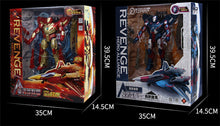 Load image into Gallery viewer, 26Cm Big Ir On Man Hero Aircraft Transformation Plastic Robot
