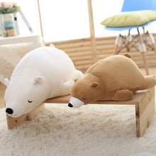 Load image into Gallery viewer, 2 Colors Sleeping Bear Baby Plush Toy 55 Cm Cute Dolls