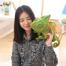 Load image into Gallery viewer, 1Pc 80Cm Giant Simulation Reptiles Lizard Chameleon Plush Toys