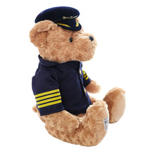 Load image into Gallery viewer, 1Pc 25Cm Pilot Teddy Bear Plush Toy