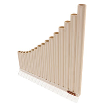 Load image into Gallery viewer, 16 Pipes Pan Flute C Tone Wind Instrument Musical