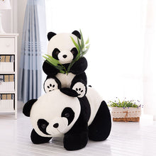 Load image into Gallery viewer, Cute Panda With Bamboo Plush Toys