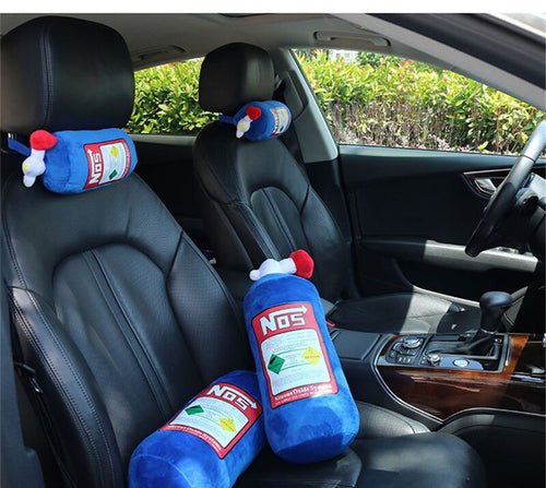 1Pc Creative Plush Toys Nos Nitrous Oxide Bottle