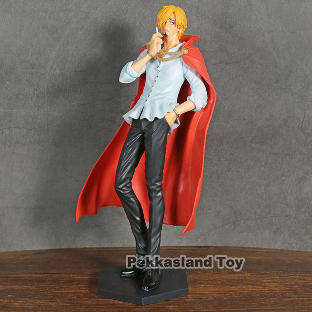 Anime One Piece Glitter & Brave Sanji Scale Pvc Figure Collectible Model Toy