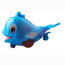 Load image into Gallery viewer, Baby Bath Toy Clockwork Dabbling Toy Cartoon Dolphin Model - Combo 4 Pcs