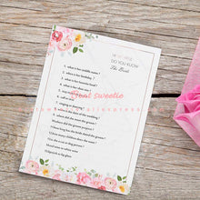 Load image into Gallery viewer, How Well Do You Know The Bride Flower - Combo 5 Units