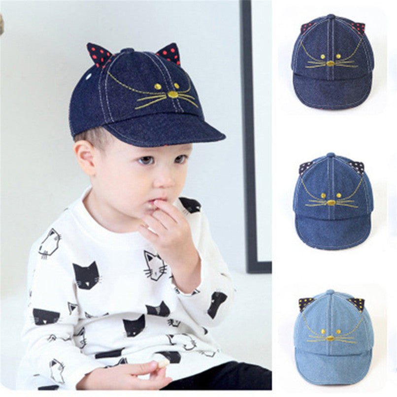 Baby Caps Cartoon Girl Boys Cap Spring Hats - Combo 5 Units