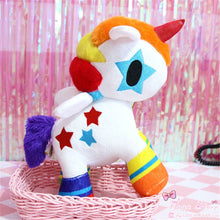 Load image into Gallery viewer, 1Pc Cute Rainbow Stars Unicorn Stuffed Plush