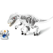 Load image into Gallery viewer, 2Pcs Sets 79151 Jurassic Dinosaur World Figures Tyrannosaurs Rex