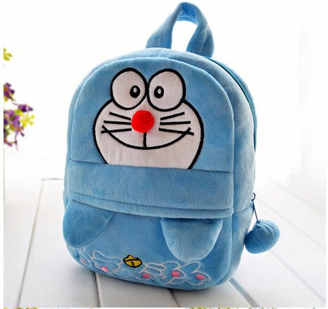 1Pcs 10 25Cm Little Cartoon Doraemon Tinker Bell Plush Backpacks School