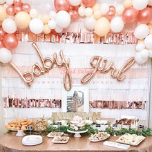 Load image into Gallery viewer, Baby Boy Girl Script Letter Foil Balloon - Combo 5 Units