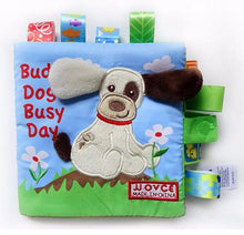 Load image into Gallery viewer, 15Pcs Jjovce Early Development Baby Soft Toys Animal Embroidered Cloth Book