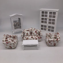 Load image into Gallery viewer, 1.12 Scale Dollhouse Living Room Furniture Set