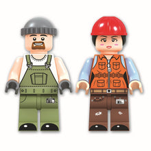 Load image into Gallery viewer, 328Pcs City Construction Team Cement Mixer Building Blocks Sets