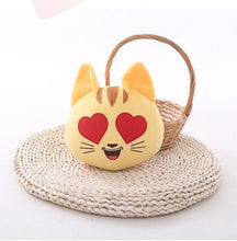 Load image into Gallery viewer, 1Pc Creative Emoji Movie Series Plush Toy Alienware, Sushi, Love Cat, Cookie, Monkey