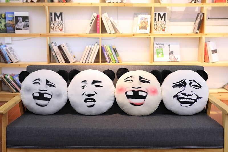 1Pc 45Cm Funny Emoji Plush Toys