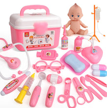 Load image into Gallery viewer, 21Pcs Children Pretend Play Doctor Nurse Toy