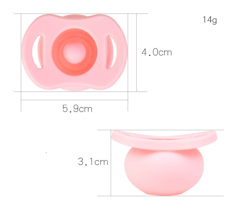 Baby Food Grade Silicone Pacifier Dummy - Combo 5 Units