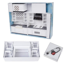 Load image into Gallery viewer, 1.12 Dollhouse Kitchen Furniture Cabinet Vacuum Cleaner Table