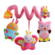 Load image into Gallery viewer, Toy Baby Stroller Comfort Stuffed Animal Rattle - Combo 3 Units