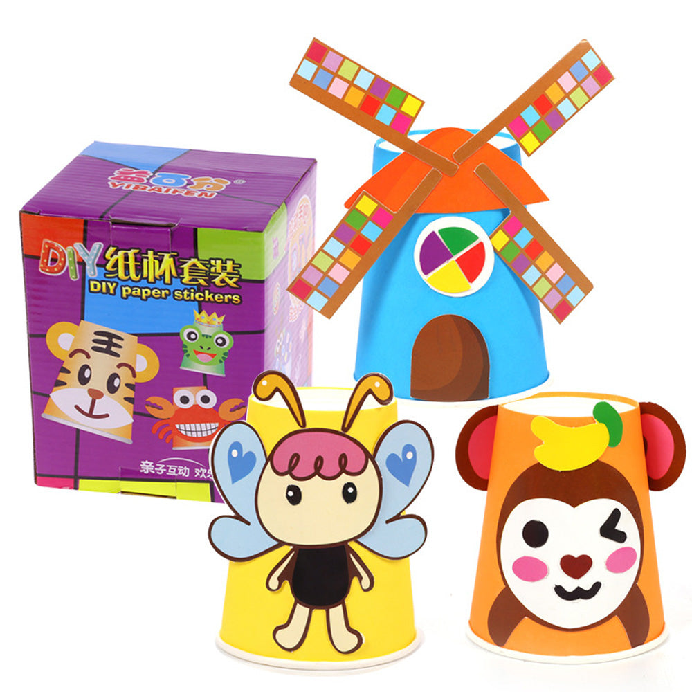 12Pcs - Set Kids Kindergarten School Handmade Art Craft