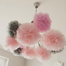 Load image into Gallery viewer, Artificial Tissue Paper Flower Balls Pompom Diy Craft Paper - Combo 5 Units