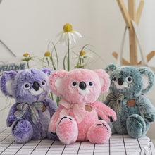 Load image into Gallery viewer, Cute Koala Plush Toy 22 Cm Two-Color Rabbit Hair Fabric Plush - Pink