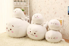Load image into Gallery viewer, 1Pc 45 50Cm Kaomoji Turn To Seal Plush Toy