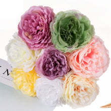 Load image into Gallery viewer, 5Pcs/Unit Artificial Peonies Heads Fake Peony Roses Flowers - Combo 5 Units