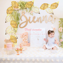 Load image into Gallery viewer, Artificial Flowers Leave Wall Backdrop Paper Fake Roses - Combo 5 Units