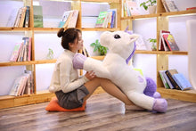 Load image into Gallery viewer, 110Cm Giant Lovely Unicorn Stuffed Plush -  White And Purple
