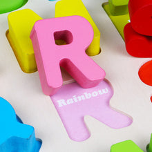 Load image into Gallery viewer, 30 - 30Cm Kids Wooden Toys Large Puzzle Alphabet 3D Digital