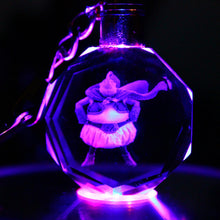 Load image into Gallery viewer, Dragon Ball Z Crystal Keychain Action Figure Super Saiyan Led Flash Light - Combo 4 Figures