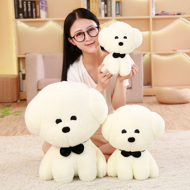 1Pc 55Cm Giant Cartoon White Dog Stuffed Plush Doll
