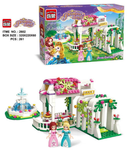 2602 City Girls Rose Dream Gallery Garden Building Blocks