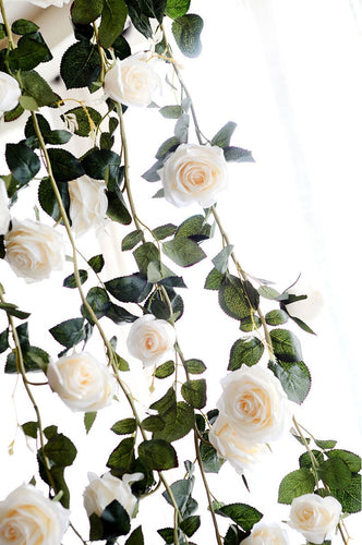 1.8M Artificial Flowers Roses Vine Wedding Decoration