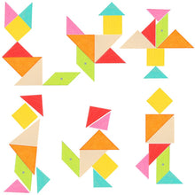 Load image into Gallery viewer, 240 Puzzles Magnetic Mathematic Tangram Toy