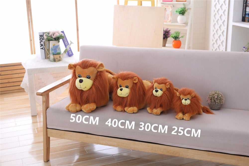 1Pc Lovely Stuffed Cotton Lion Plush