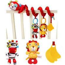 Load image into Gallery viewer, Toy Baby Stroller Comfort Stuffed Animal Rattle - Combo 3 Units
