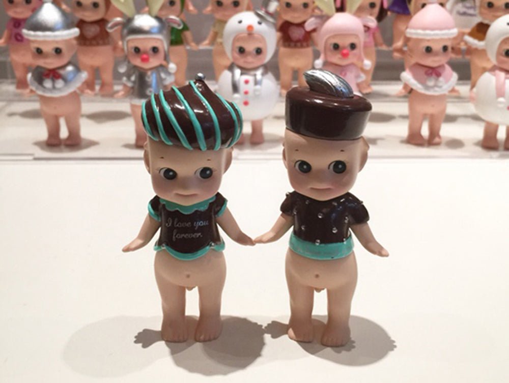 Mini Kevpie Doll Toys Sony Angel Chocolate Cute Action Figure Children Toys -Combo 4 Pcs