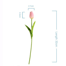 Load image into Gallery viewer, 11Pcs Lot Real Touch Fake Tulip Flower Artificial