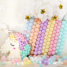 Load image into Gallery viewer, Unicorn Party Star Round Foil Balloons Girls - Combo 5 Units