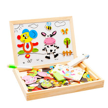 Load image into Gallery viewer, 2 Types Multifunctional Drawing Board Wooden Toys