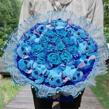 Load image into Gallery viewer, 1Pc Stitch Bouquet Plush Stuffed Carton Animals Toys