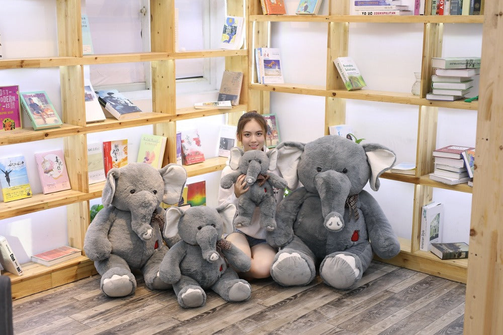 1Pc Cute Long Nose Elephant Stuffed Plush Doll